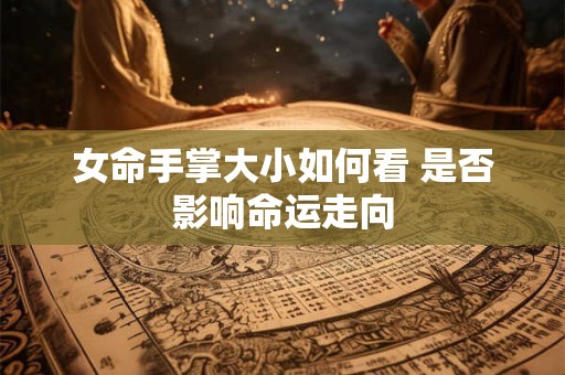 女命手掌大小如何看 是否影响命运走向