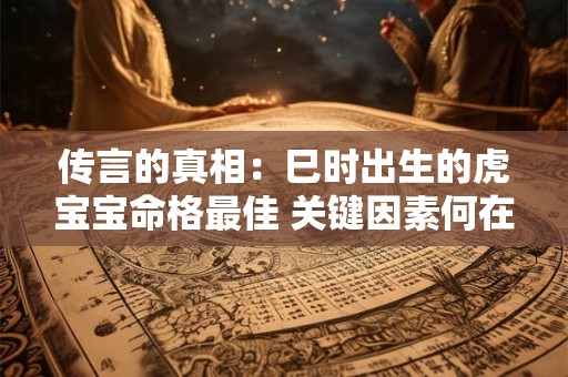 传言的真相：巳时出生的虎宝宝命格最佳 关键因素何在