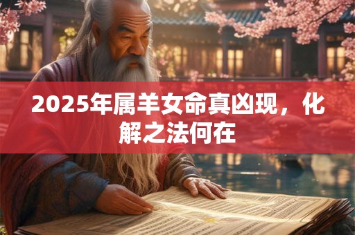 2025年属羊女命真凶现，化解之法何在