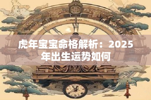 虎年宝宝命格解析：2025年出生运势如何
