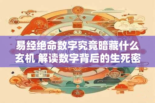 易经绝命数字究竟暗藏什么玄机 解读数字背后的生死密码