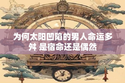 为何太阳凹陷的男人命运多舛 是宿命还是偶然