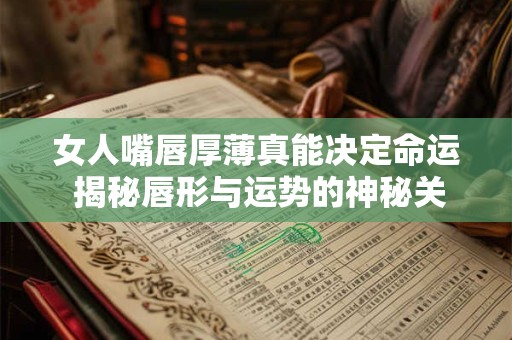 女人嘴唇厚薄真能决定命运 揭秘唇形与运势的神秘关联