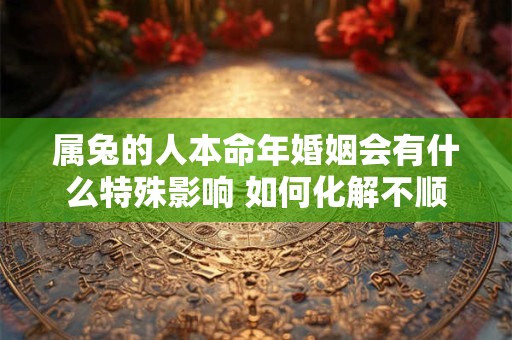 属兔的人本命年婚姻会有什么特殊影响 如何化解不顺利