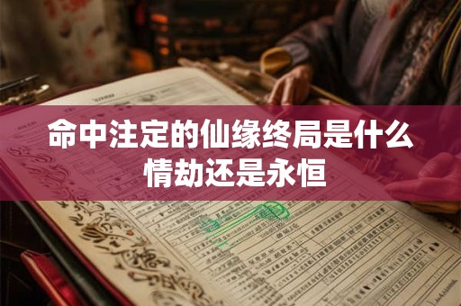 命中注定的仙缘终局是什么 情劫还是永恒