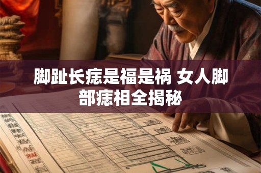 脚趾长痣是福是祸 女人脚部痣相全揭秘 脚趾长痣是福是祸 女人脚部痣相全揭秘