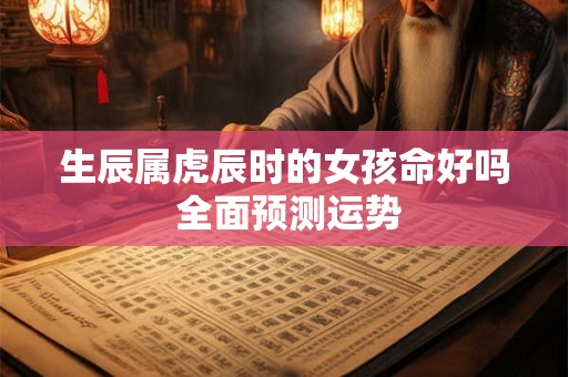 生辰属虎辰时的女孩命好吗 全面预测运势