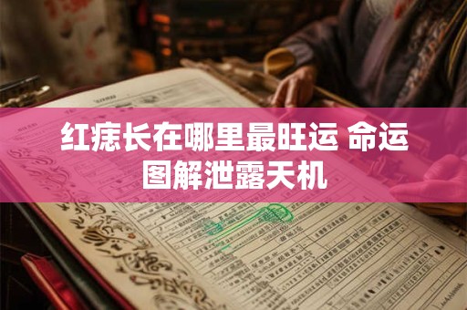 红痣长在哪里最旺运 命运图解泄露天机