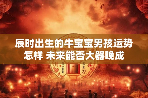 辰时出生的牛宝宝男孩运势怎样 未来能否大器晚成