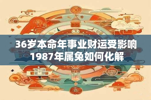 36岁本命年事业财运受影响 1987年属兔如何化解