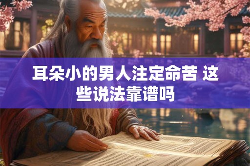 耳朵小的男人注定命苦 这些说法靠谱吗
