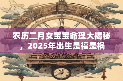 农历二月女宝宝命理大揭秘，2025年出生是福是祸