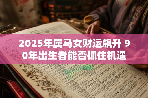 2025年属马女财运飙升 90年出生者能否抓住机遇