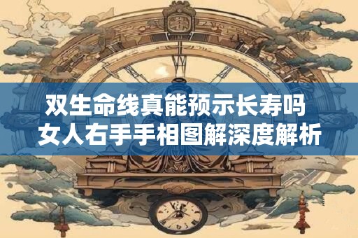 双生命线真能预示长寿吗 女人右手手相图解深度解析