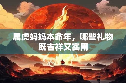 属虎妈妈本命年，哪些礼物既吉祥又实用