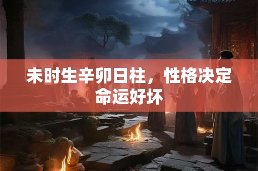 未时生辛卯日柱，性格决定命运好坏
