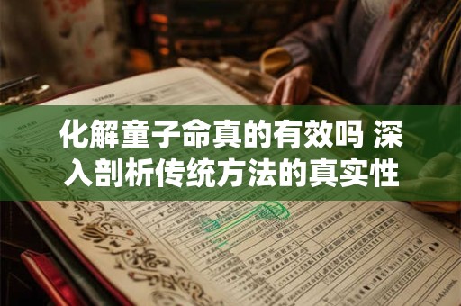 化解童子命真的有效吗 深入剖析传统方法的真实性
