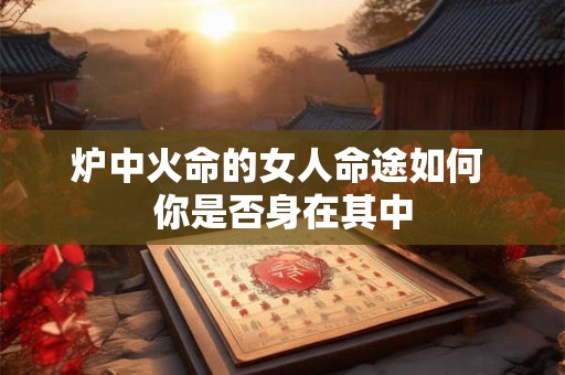 炉中火命的女人命途如何 你是否身在其中