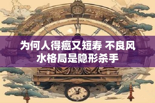 为何人得癌又短寿 不良风水格局是隐形杀手
