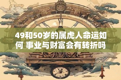 49和50岁的属虎人命运如何 事业与财富会有转折吗