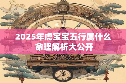 2025年虎宝宝五行属什么 命理解析大公开