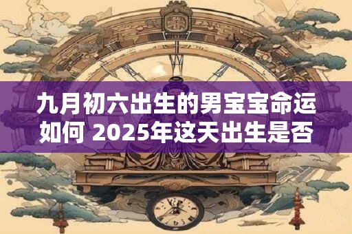 九月初六出生的男宝宝命运如何 2025年这天出生是否吉利
