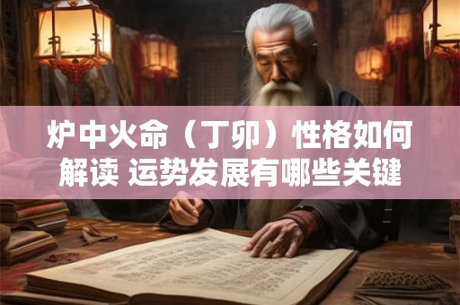炉中火命（丁卯）性格如何解读 运势发展有哪些关键