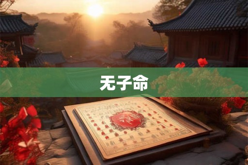 无子命