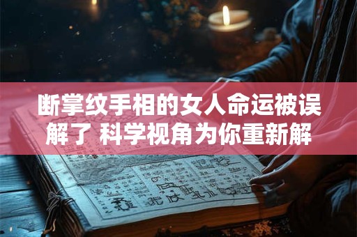 断掌纹手相的女人命运被误解了 科学视角为你重新解读