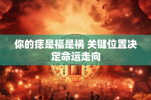 你的痣是福是祸 关键位置决定命运走向
