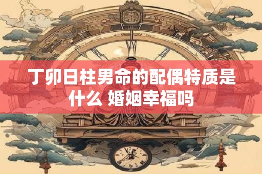 丁卯日柱男命的配偶特质是什么 婚姻幸福吗