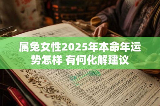 属兔女性2025年本命年运势怎样 有何化解建议