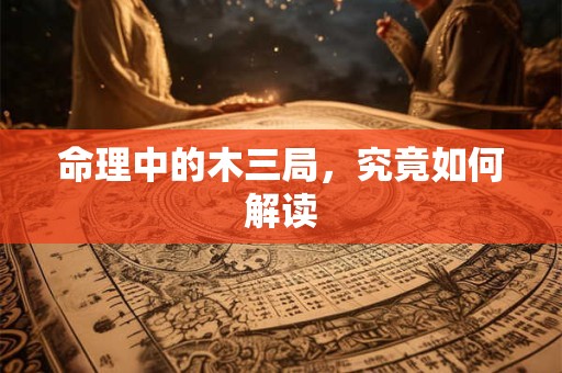 命理中的木三局，究竟如何解读