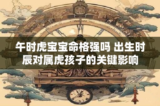 午时虎宝宝命格强吗 出生时辰对属虎孩子的关键影响