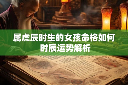 属虎辰时生的女孩命格如何 时辰运势解析