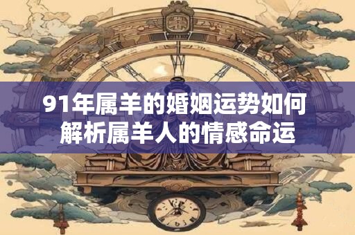 91年属羊的婚姻运势如何 解析属羊人的情感命运