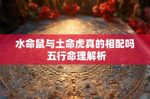 水命鼠与土命虎真的相配吗 五行命理解析