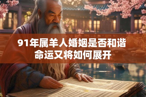 91年属羊人婚姻是否和谐 命运又将如何展开