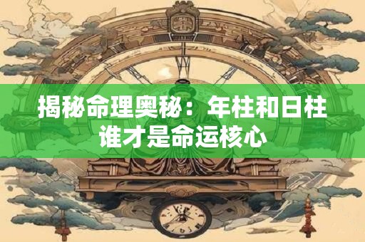 揭秘命理奥秘：年柱和日柱谁才是命运核心