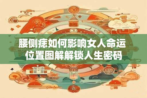 腰侧痣如何影响女人命运 位置图解解锁人生密码