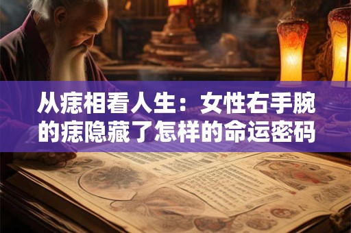 从痣相看人生：女性右手腕的痣隐藏了怎样的命运密码