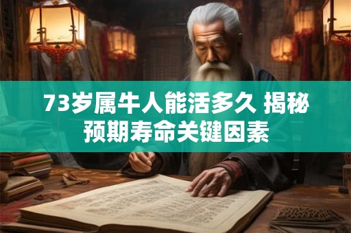 73岁属牛人能活多久 揭秘预期寿命关键因素
