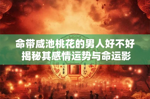 命带咸池桃花的男人好不好 揭秘其感情运势与命运影响