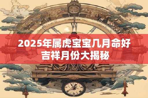 2025年属虎宝宝几月命好 吉祥月份大揭秘