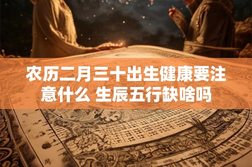 农历二月三十出生健康要注意什么 生辰五行缺啥吗