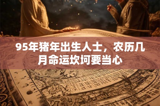 95年猪年出生人士，农历几月命运坎坷要当心