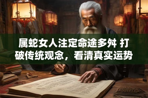 属蛇女人注定命途多舛 打破传统观念，看清真实运势