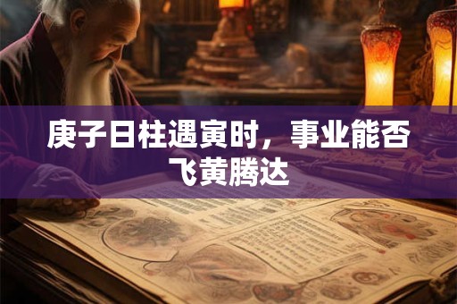 庚子日柱遇寅时，事业能否飞黄腾达