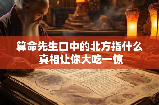 算命先生口中的北方指什么 真相让你大吃一惊