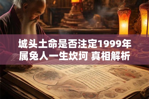 城头土命是否注定1999年属兔人一生坎坷 真相解析